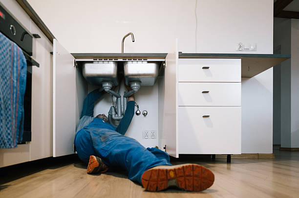Professional Drain Cleaning technician working in Parkman, OH